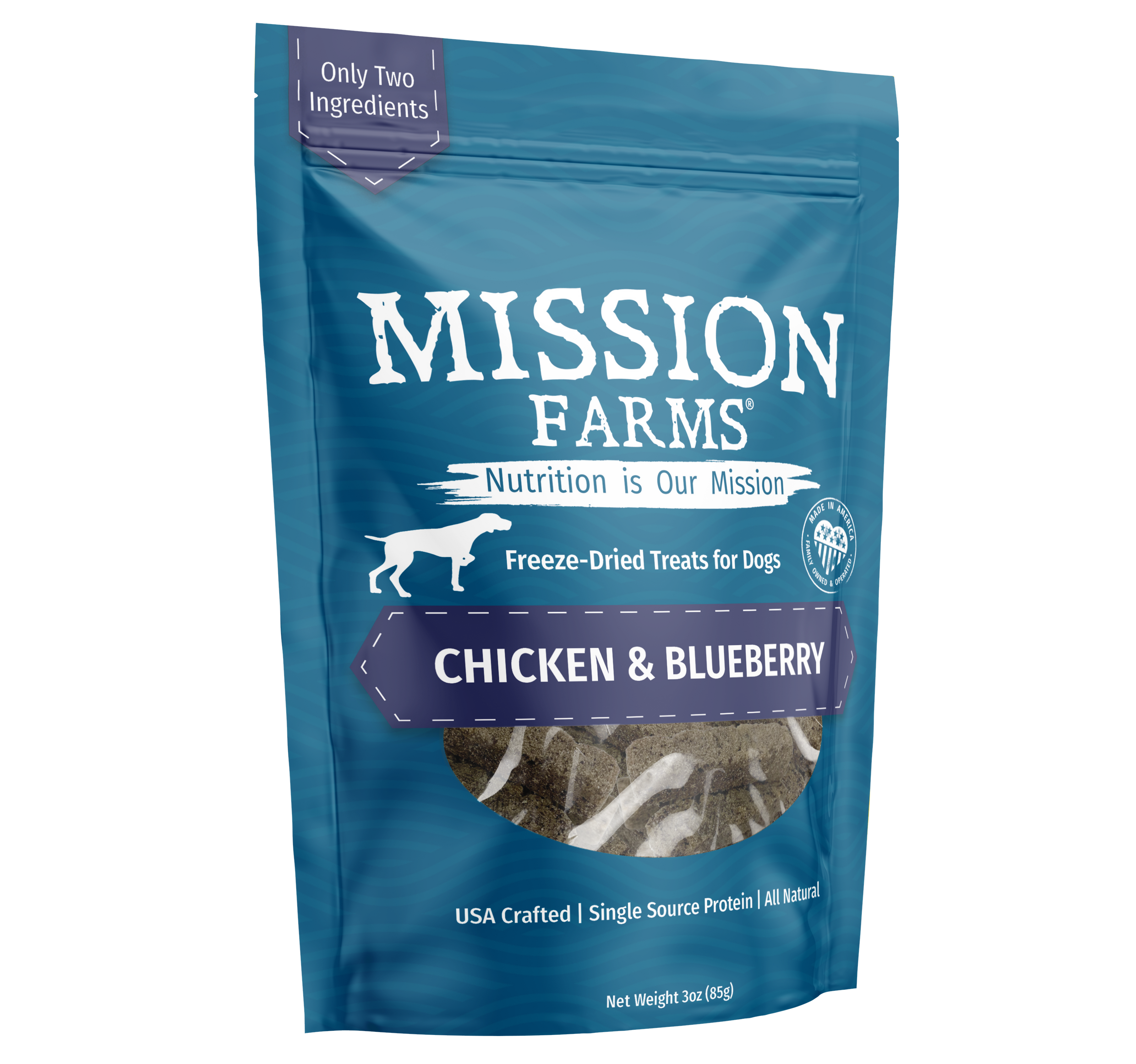 Chicken & Blueberries- 3oz