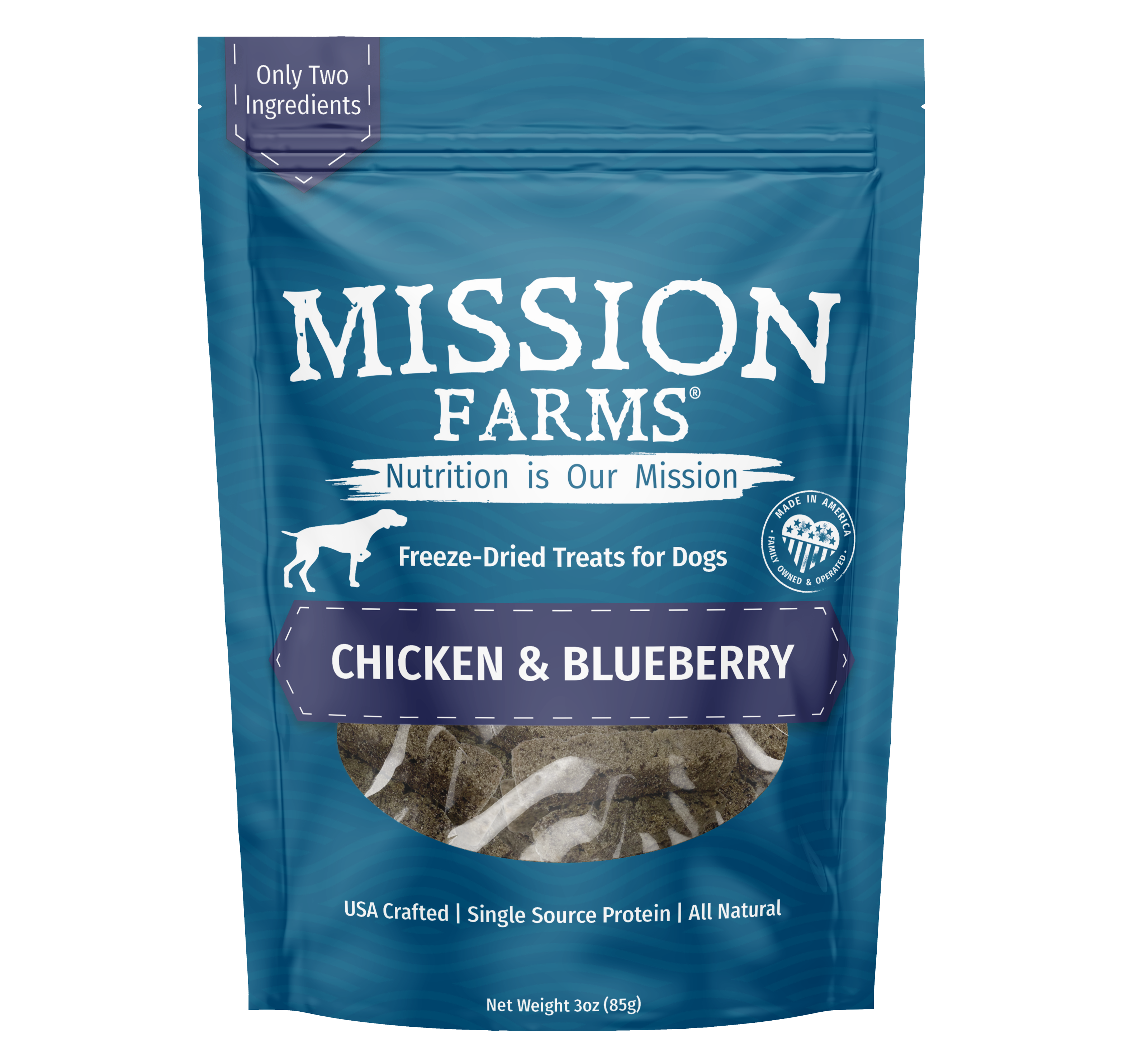 Chicken & Blueberries- 3oz