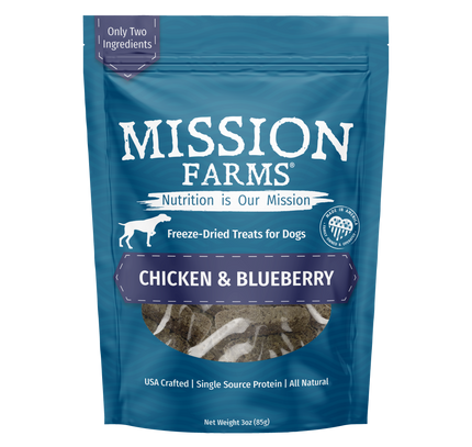 Chicken & Blueberries- 3oz