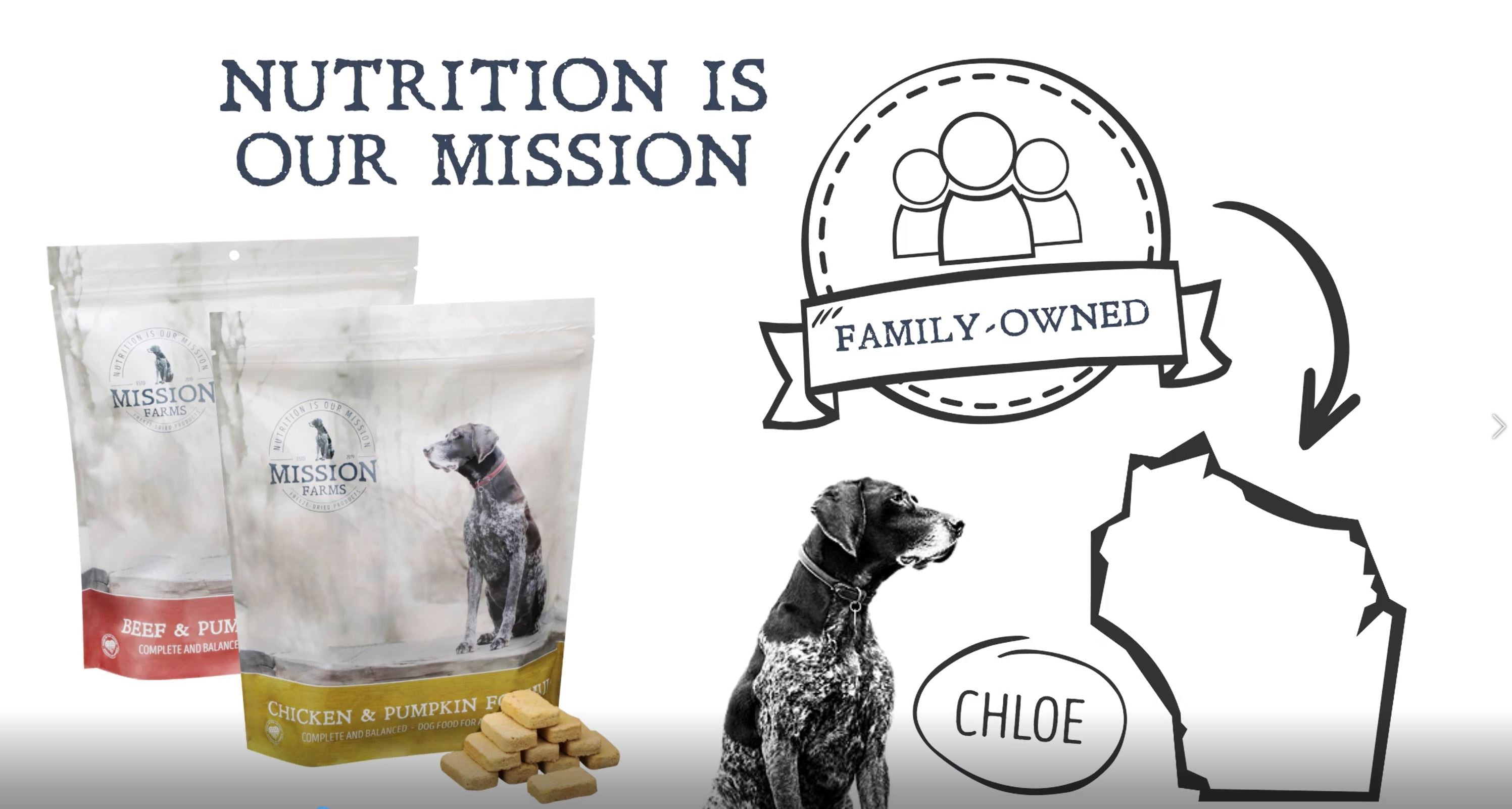 Mission Farms Freeze Dried Dog Food Treats