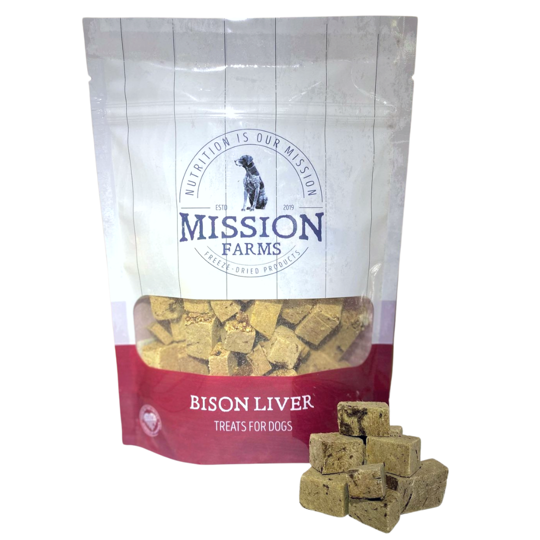 Bison Liver Treats, 3oz