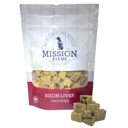 Bison Liver Treats, 3oz