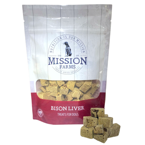 Bison Liver Treats, 3oz